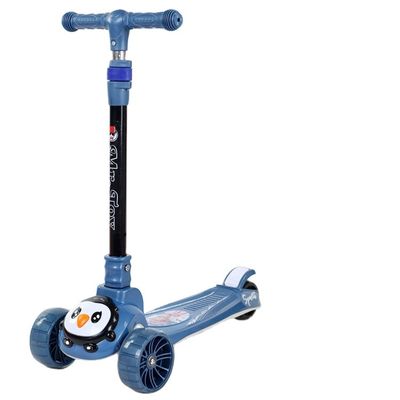 3 PU Wheel LED Baby Kick Scooter Sale for Kids Function Music Lighting One-click Folding