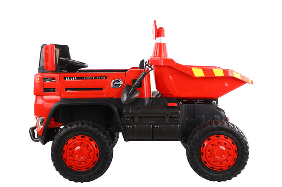 2 Seats Electric Toy Ride On Construction Truck Car for Kids Age Range 2 to 12 Years