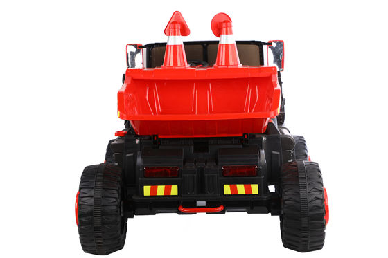 2 Seats Electric Toy Ride On Construction Truck Car for Kids Age Range 2 to 12 Years