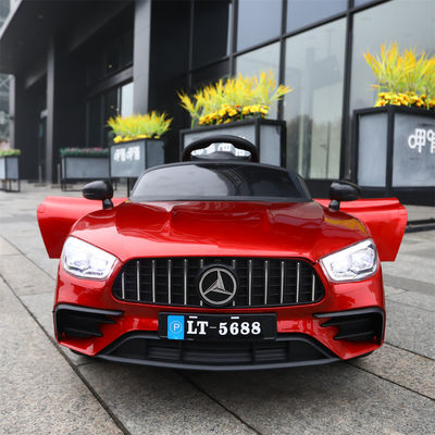 12V Battery 4 Wheel Kids Ride On Car with English Story LED Headlight USB and MP3 Socket