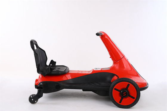 Mini Electric Kids Pedal Powered Ride On Go Kart Racer Car Toy with 12V7*1 550*2 Motor