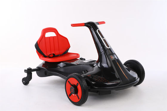 Mini Electric Kids Pedal Powered Ride On Go Kart Racer Car Toy with 12V7*1 550*2 Motor