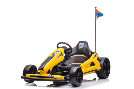 12v 24v Electric Rechargeable Mini Go Kart Ride On Car for Child Plastic Material