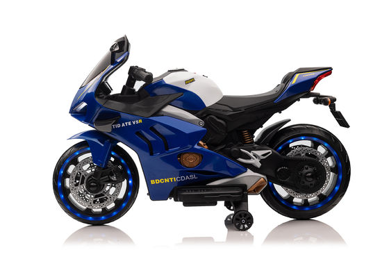 PP Plastic Rechargeable Kids Motorcycle Two Wheels Ride On Car for Children Aged 2-4