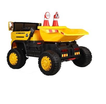 12V Electric Construction Truck Toys Set for Kids Includes Remote Control Function