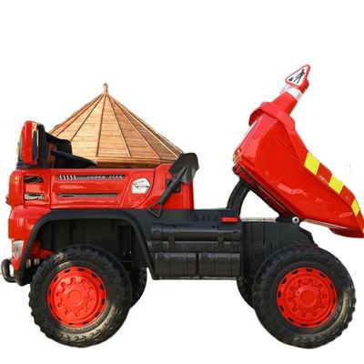 Electric Construction Truck with Remote Control and Tipping Bucket 12v