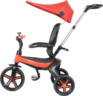 Kids Foldable Three Wheel Ride On Car Tricycle with EVA Wheel Age Range 2-4 Years