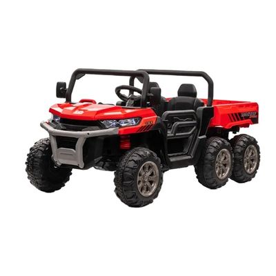 Children Take Cars 6-Wheeled Off-Road Trucks Motor 555*2 Carton Size 138.5*65.5*35.5CM