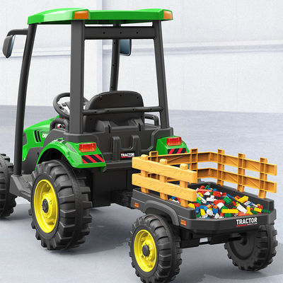 2022 Battery 12V10AH*1/24V7AH*1 Ride On Tractor Kids Big Toys Car with Power Indicator