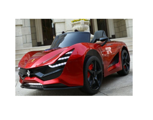 2023 Made In Newest 12 Volt Kids Electric Ride On Car with Two Open Doors Brown