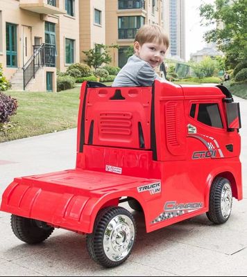 Music Function 12V7AH*1//390 *4 Children's Electric Ride On Truck for Outside Play