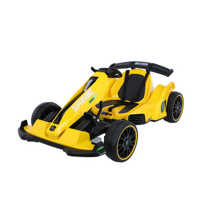 PP Material Children's 12V Electric Ride On Kart Car with Double-Drive Drift Function