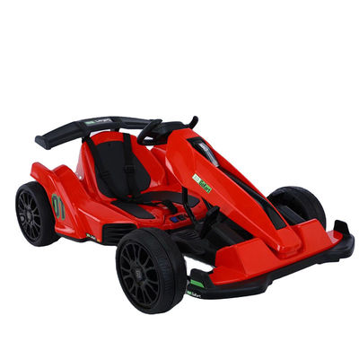 PP Material Children's 12V Electric Ride On Kart Car with Double-Drive Drift Function