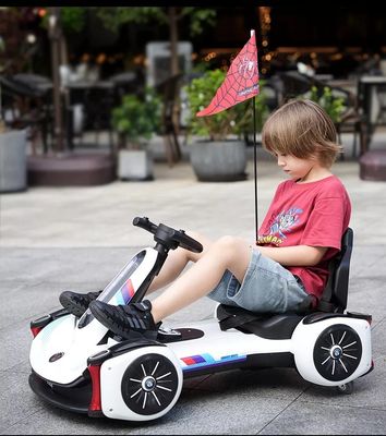 Mobile Phone Remote Control 12V Ride On Electric Go-Kart Car for Children Battery 12V7AH