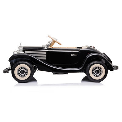 G.W. N.W 23/18.5KG Unisex 12v Vintage Electric Toy Ride On Car with Remote Control