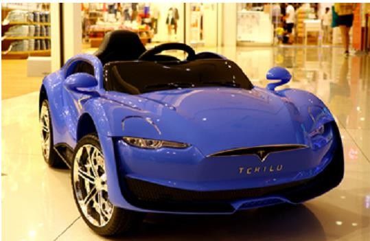 2023 Children's Electric Ride On Car with Remote Control 12V Four-Wheel Two Seater