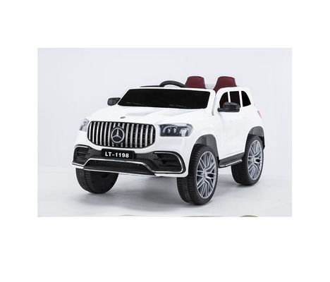 Unisex 12V Battery-Powered Plastic Ride On Truck Car for Children Max Loading 25kg