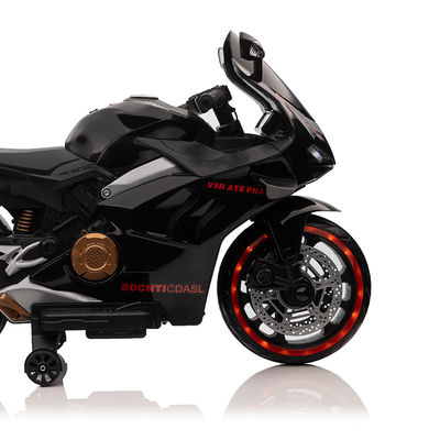 Children's Motorcycle 12V Battery Ride On Toy with Drivable Electric and Music Player