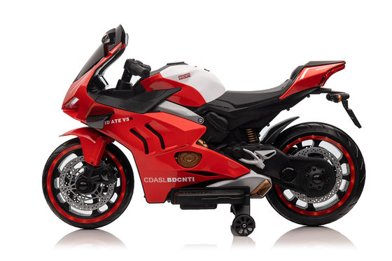 Children's Motorcycle 12V Battery Ride On Toy with Drivable Electric and Music Player