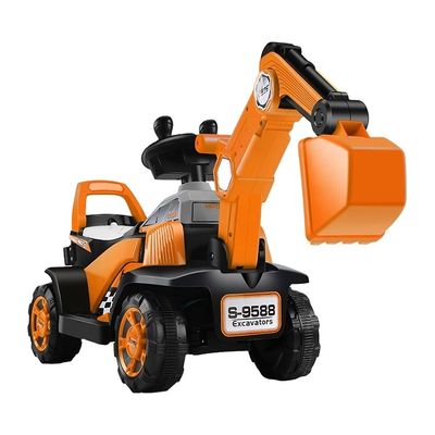 Children Electric Tractor Ride On Car For with Battery Operated Electric excavator Cars