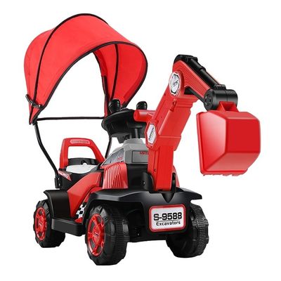Children Electric Tractor Ride On Car For with Battery Operated Electric excavator Cars