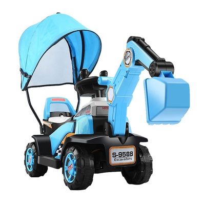 Children Electric Tractor Ride On Car For with Battery Operated Electric excavator Cars
