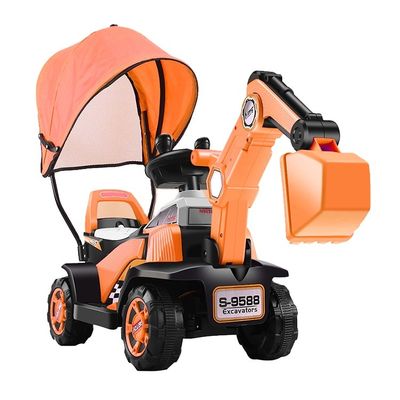Children Electric Tractor Ride On Car For with Battery Operated Electric excavator Cars