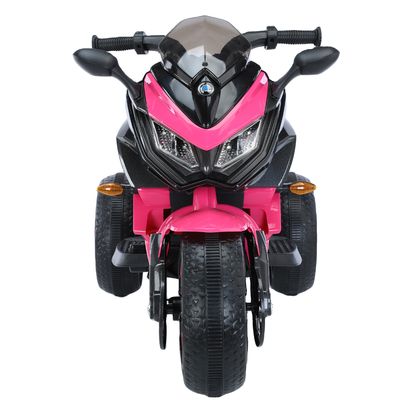 Unisex Battery Powered Dual-Drive Electric Ride On Motorcycle for Primary Schoolers