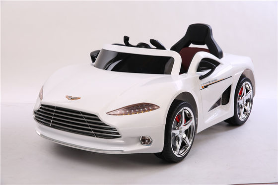 114*66*48cm White Children's Toy Car 6V Battery Double-Door Electric Car for Girls