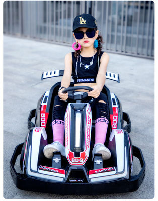 G.W. N.W 19kg/16kgs Kids Outdoor Electric Go Kart Car 12V Battery Power and 4 Wheels
