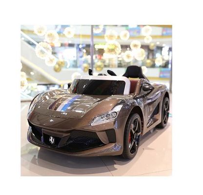 Offers 12V Battery Two-door Children's Electric Ride On Toy Car for Kids Customizable
