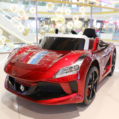 Offers 12V Battery Two-door Children's Electric Ride On Toy Car for Kids Customizable