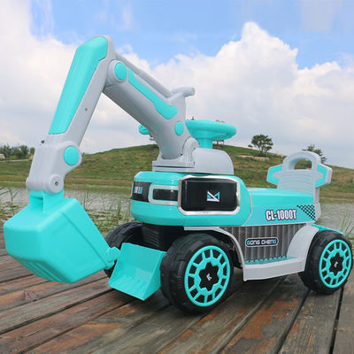 Plastic Electric Excavator Car Toys for Kids 2022 Year Gifts Age Range 2 to 4 Years
