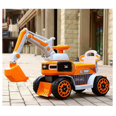 Plastic Electric Excavator Car Toys for Kids 2022 Year Gifts Age Range 2 to 4 Years