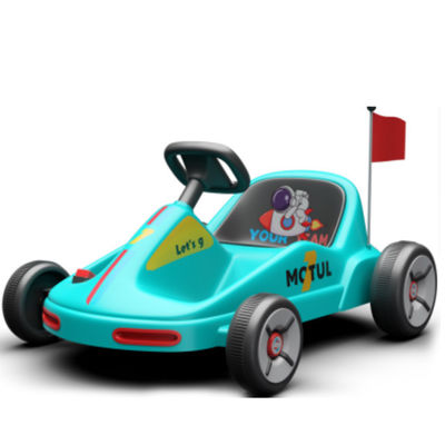 2024 Ride On Toy 2.4G Remote Control Kart with Power Display and Volume Adjustment