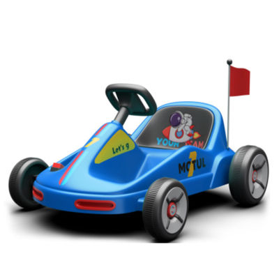 2024 Ride On Toy 2.4G Remote Control Kart with Power Display and Volume Adjustment