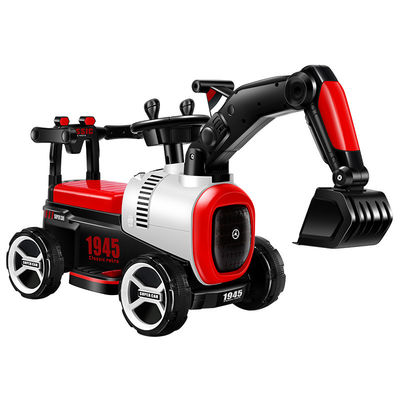 Plastic Kids Electric Toys Slide Excavator Ride On Mini Construction Truck for Children
