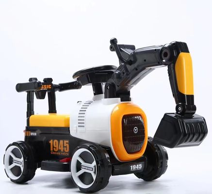 Plastic Kids Electric Toys Slide Excavator Ride On Mini Construction Truck for Children