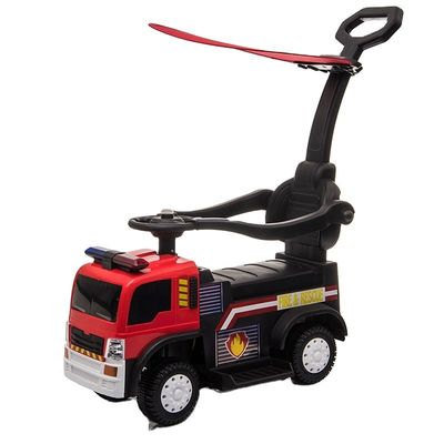 20W*1 Motor Battery Powered Electric Fire Truck for Children to Ride and Play With Friends