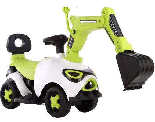 Children's Plastic Electric Excavator Outdoor Car With Battery Toy Car Motor 6V380*1