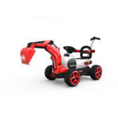 Children's Plastic Electric Excavator Outdoor Car With Battery Toy Car Motor 6V380*1