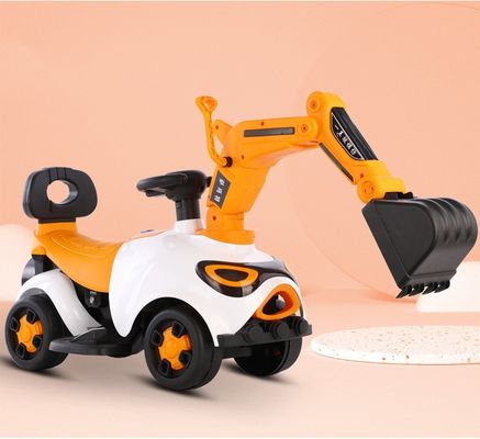 Children's Plastic Electric Excavator Outdoor Car With Battery Toy Car Motor 6V380*1