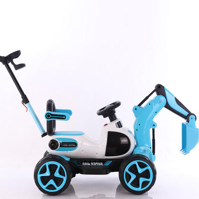 6V380 Clutch Motor Electric Ride On Toy Excavator With Electric Digging Arm for Kids