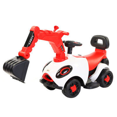 Kids' Ride On Electric Car with Sand Excavator Outdoor Battery Toy Car Children's Car