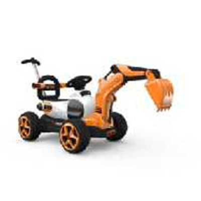 Kids' Ride On Electric Car with Sand Excavator Outdoor Battery Toy Car Children's Car