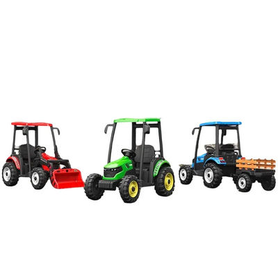 12V 24V Ride On Tractor Kids Big Toys Car with Power Indicator Function Motor 555 *2