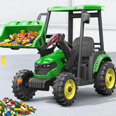 12V 24V Ride On Tractor Kids Big Toys Car with Power Indicator Function Motor 555 *2