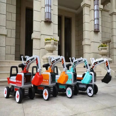 PP Plastic 6V Battery Electric Excavator for Children Aged 3-7 Years GW/NW 6.4KG/5.8KG