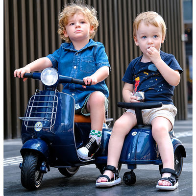 Ride On Toy Electric Kids Motorcycle with Light in Red Yellow Dark Blue Pink or Green
