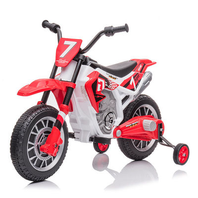 Plastic 12v Children Ride On Car with Music Long-Lasting Battery Electric Motorcycle